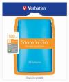Verbatim HARD DISK 500 GB ESTERNO USB 2,5" BLUE (53011)